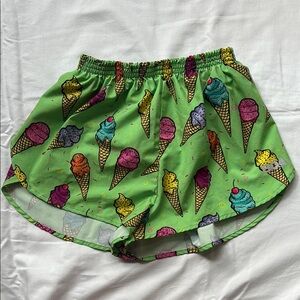 BOA Women’s Ice Cream Cone 1” Elite Split Shorts Running Shorts